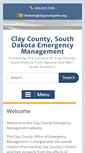 Mobile Screenshot of claycountyoem.org